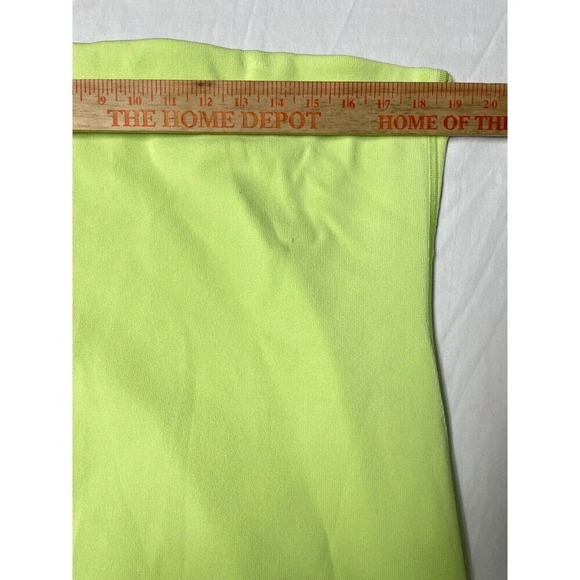 COS Bandeau Midi Bandeau Tube Dress Large Womens Green Party Dopamine Stretch - Picture 7 of 10